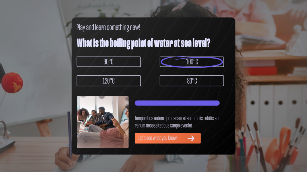 Stylish Quiz Design