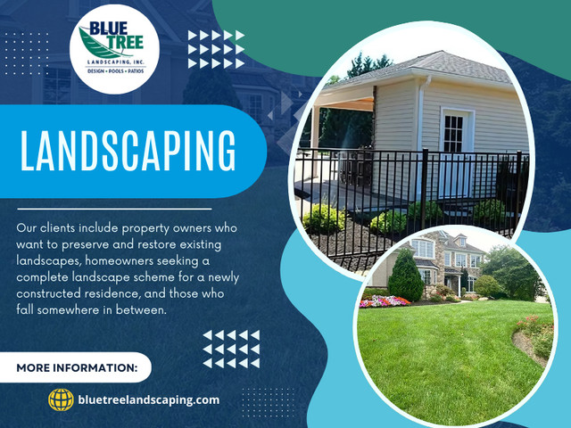 If you’re searching for landscaping near me, chances are you want a team that’s close by and easy to work with. Blue Tree Landscaping is proud to serve local homeowners with fast, friendly service you can count on.

Click here to know more about Landscaping Near Me: https://bluetreelandscaping.com/landscaping/

Google Business Profile: https://www.google.com/maps/place/?cid=17511215015669106043

Visit Official Website: https://bluetreelandscaping.com

Blue Tree Landscaping

Address: 4494 Skippack Pike, Schwenksville, PA 19473, USA
Phone: +16102220590
Email Address: info@bluetrreelandscaping.com
Find Us Google Map: https://maps.app.goo.gl/MYZ9UiPYZH7UvXgv9

Our Profile: https://bluetreelands.imgbb.com/

See More:

https://is.gd/U7wRWY
https://is.gd/pSZNI6
https://is.gd/urRhSe
https://is.gd/bthqQL