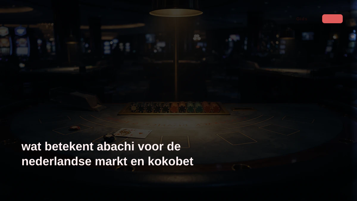 wat betekent abachi voor de nederlandse markt en kokobet