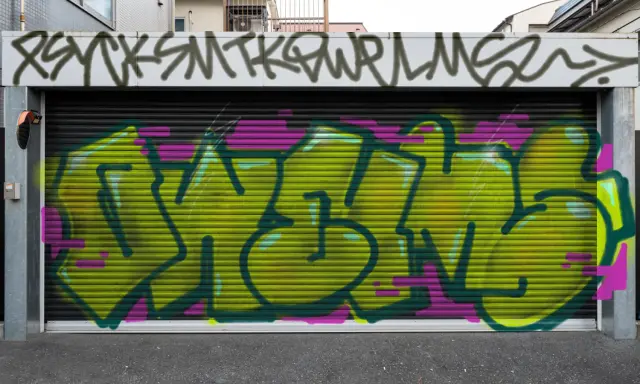Graffiti artwork by PSYCHO70s