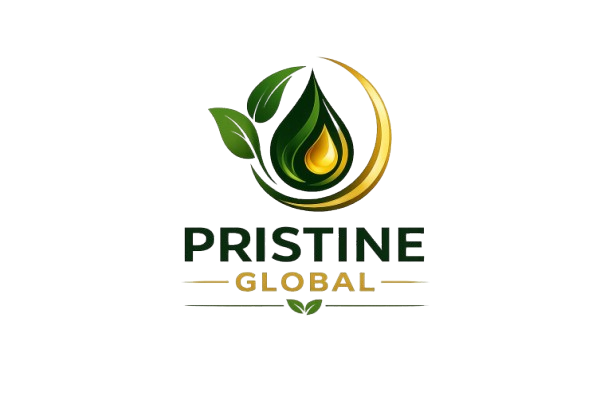 Pristine Global Brand Identity Logo