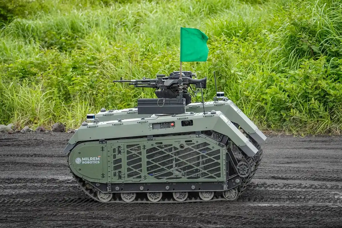 Atac de sabotaj la o fabrică care livrează roboți militari pentru Ucraina, Letonia acuză Moscova de implicare
