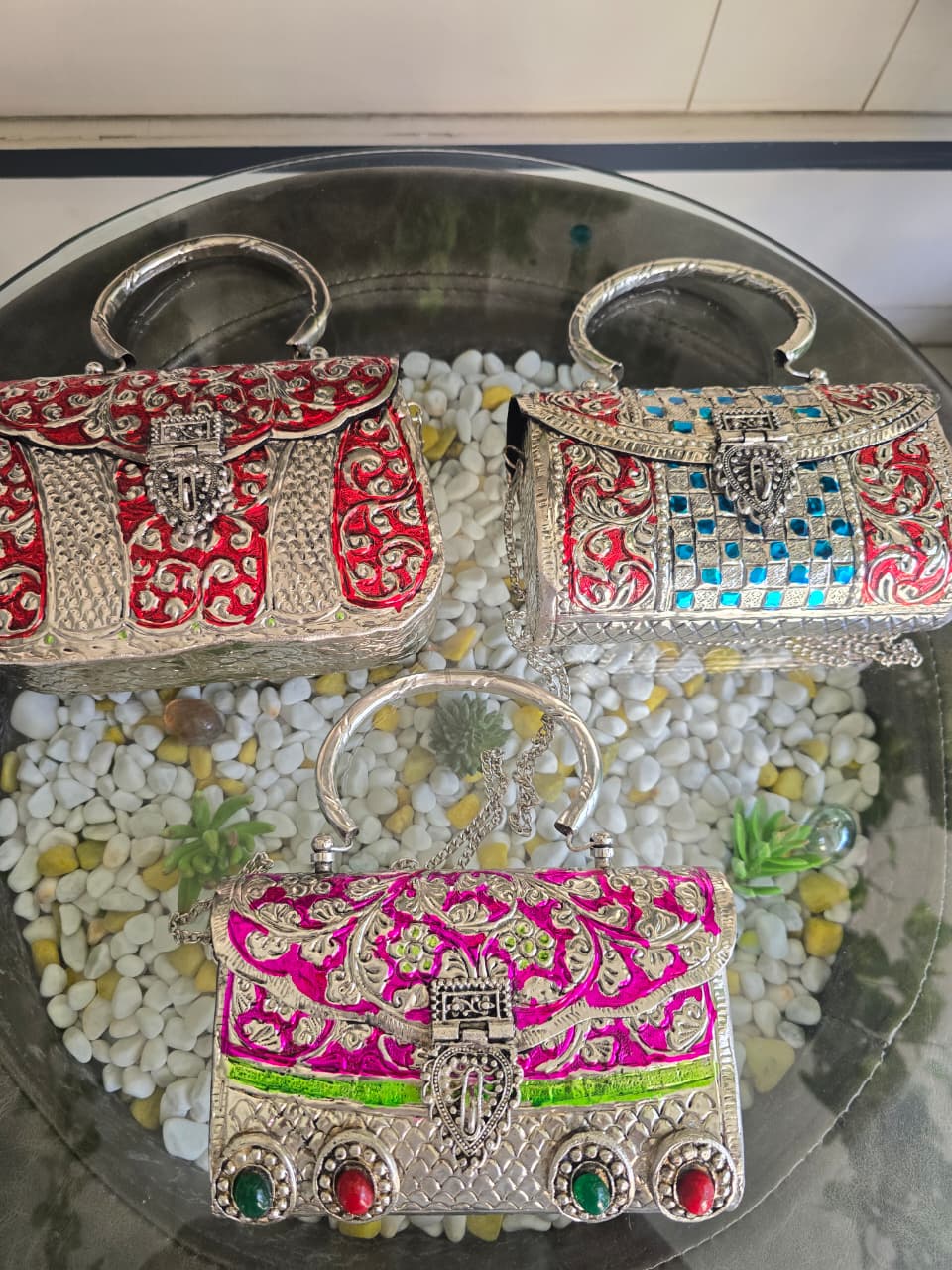 Meenakari Clutch