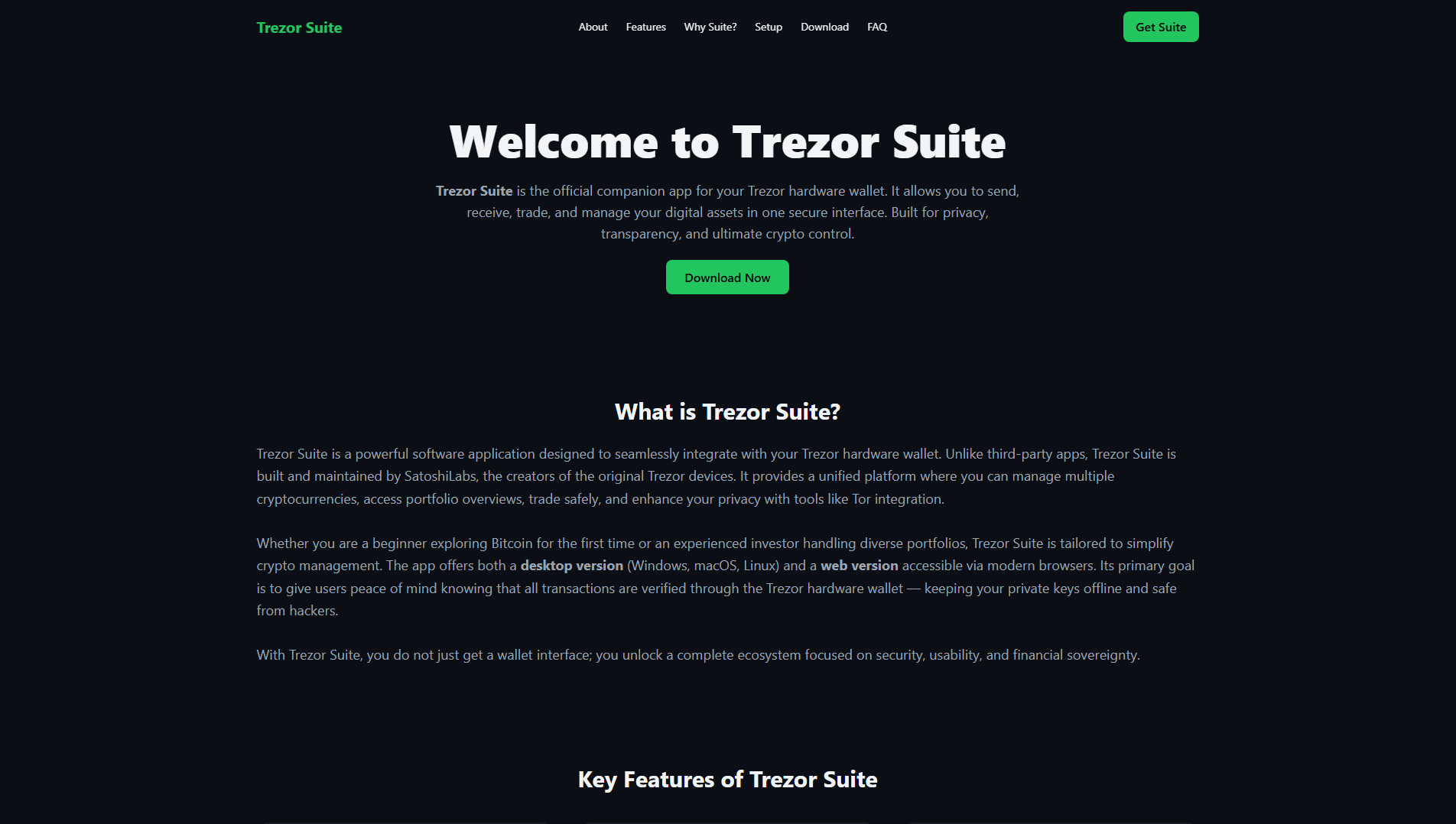 Stored capture of trezurr-suiite.pages.dev