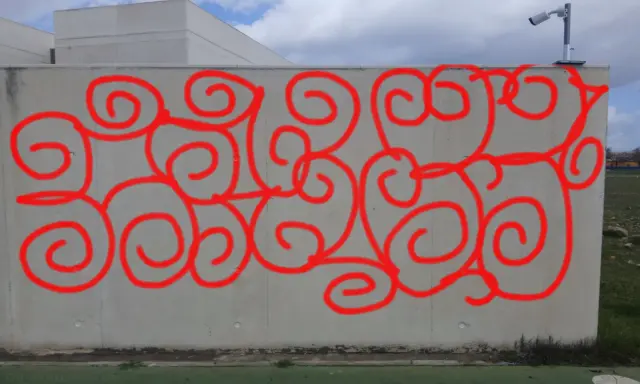 Graffiti artwork by Ksksksskk