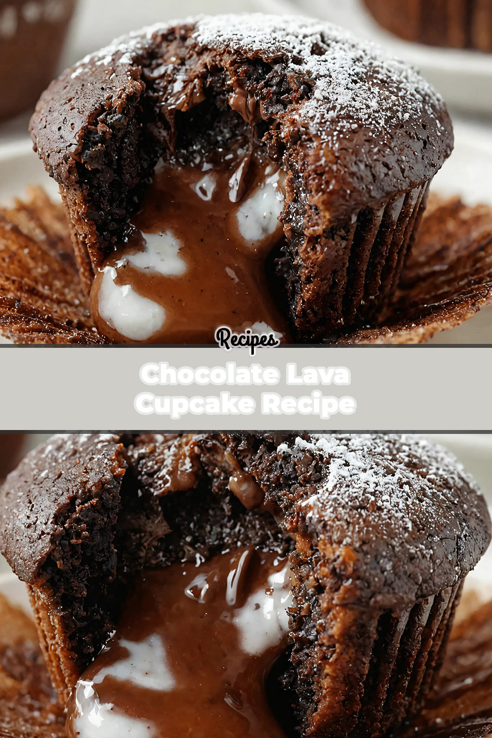 Chocolate Lava Cupcake Recipe