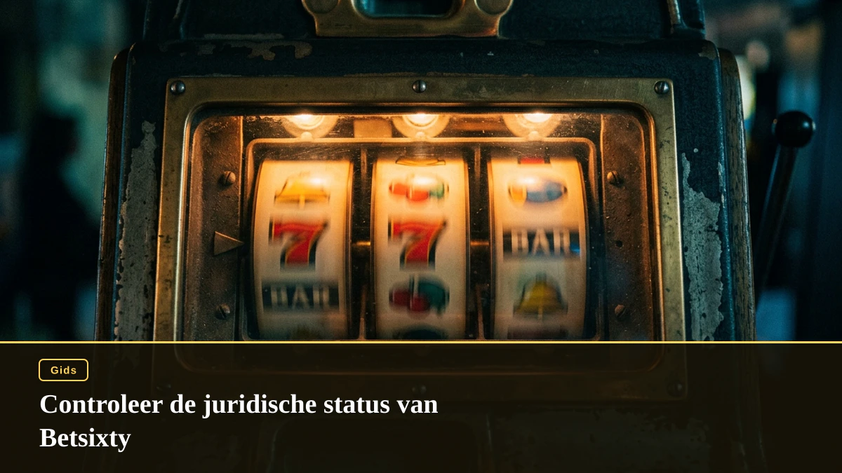 Controleer de juridische status van Betsixty