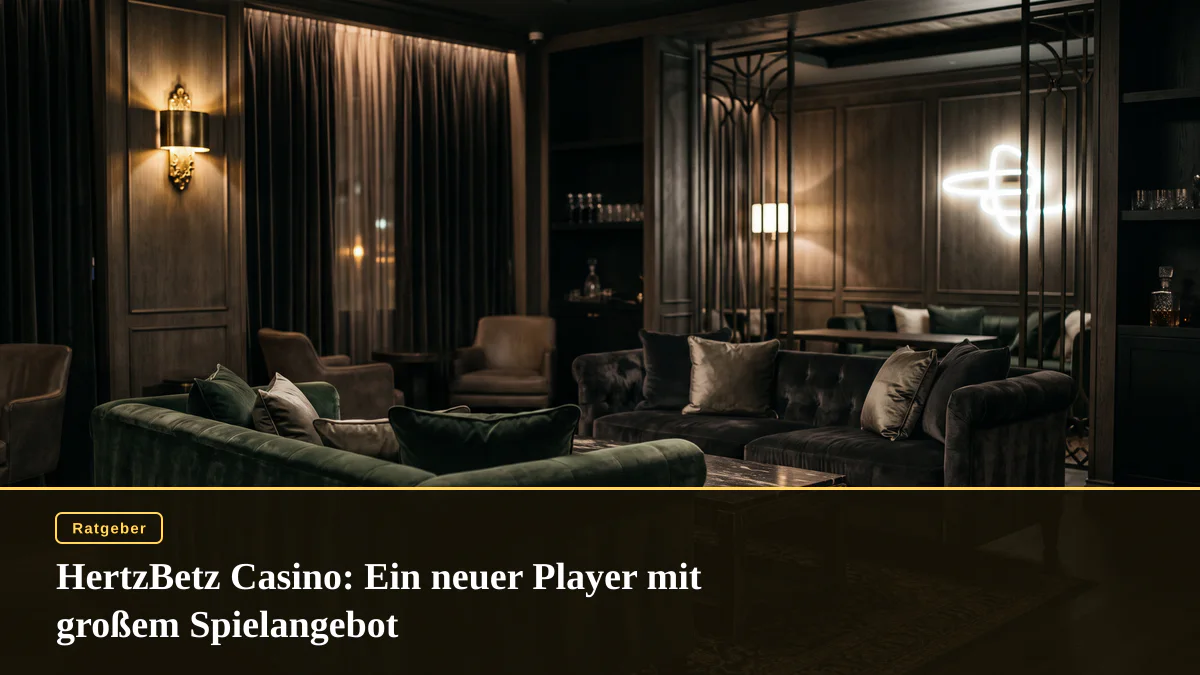 HertzBetz Casino: Ein neuer Player mit großem Spielangebot