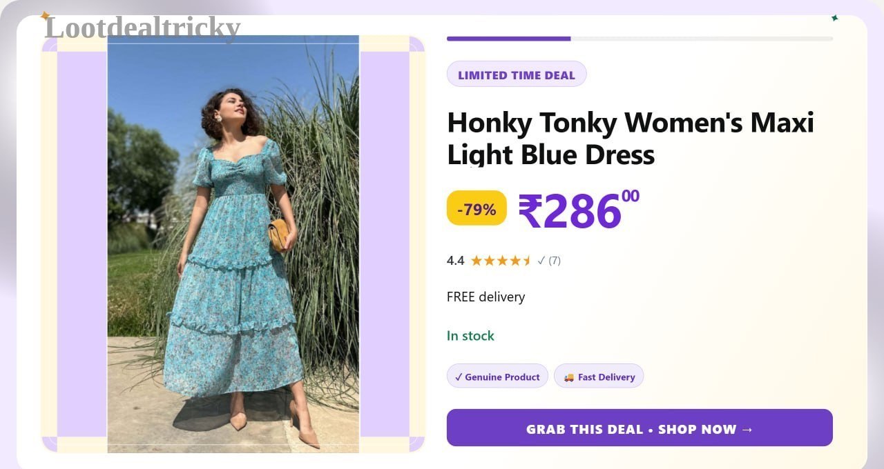 honky Tonky Women – Just ₹286 | Loot Deal honky Tonky Women – Just ₹286 | Loot Deal