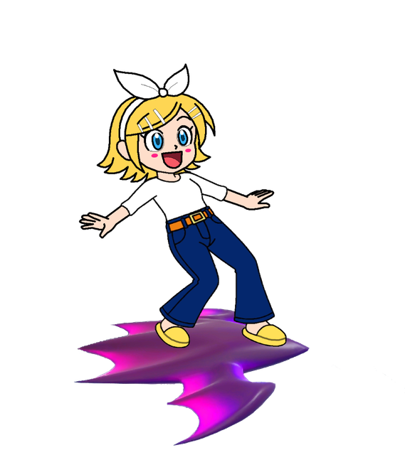 Kagamine Rin on Shadow Star SMB new style