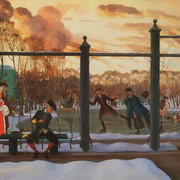 Зима Каток 1915