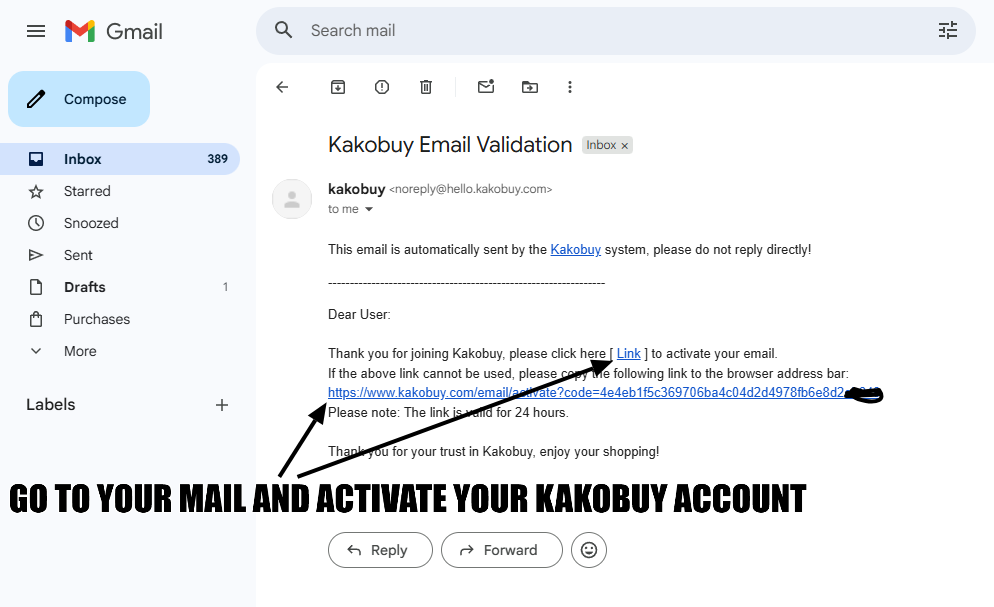 Aktywacja konta przez e-mail