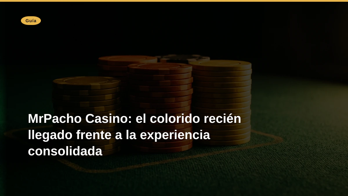 MrPacho Casino: el colorido recién llegado frente a la experiencia consolidada