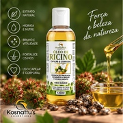 OLEO CAPILAR E CORPORAL 120ML RICINO - KOSNATTUS - foto 5