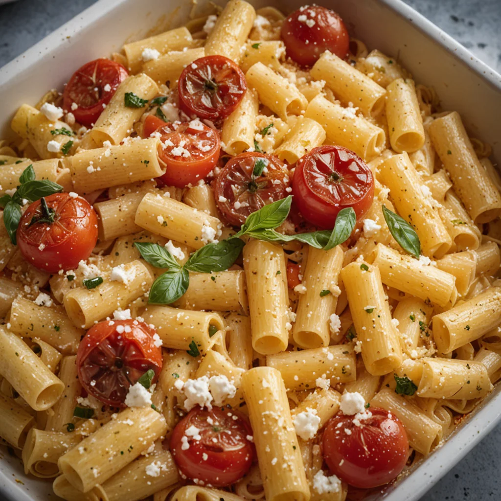 Stuffed Feta Pasta
