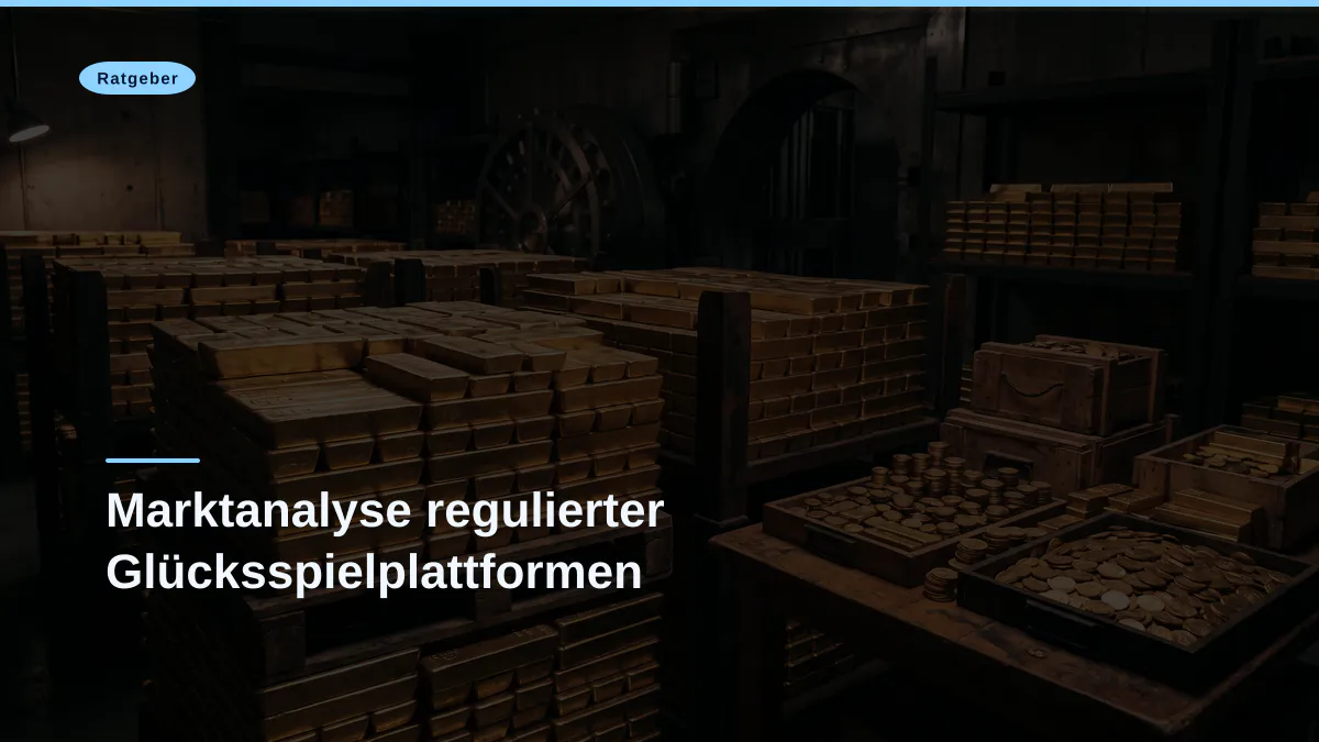 Marktanalyse regulierter Glücksspielplattformen