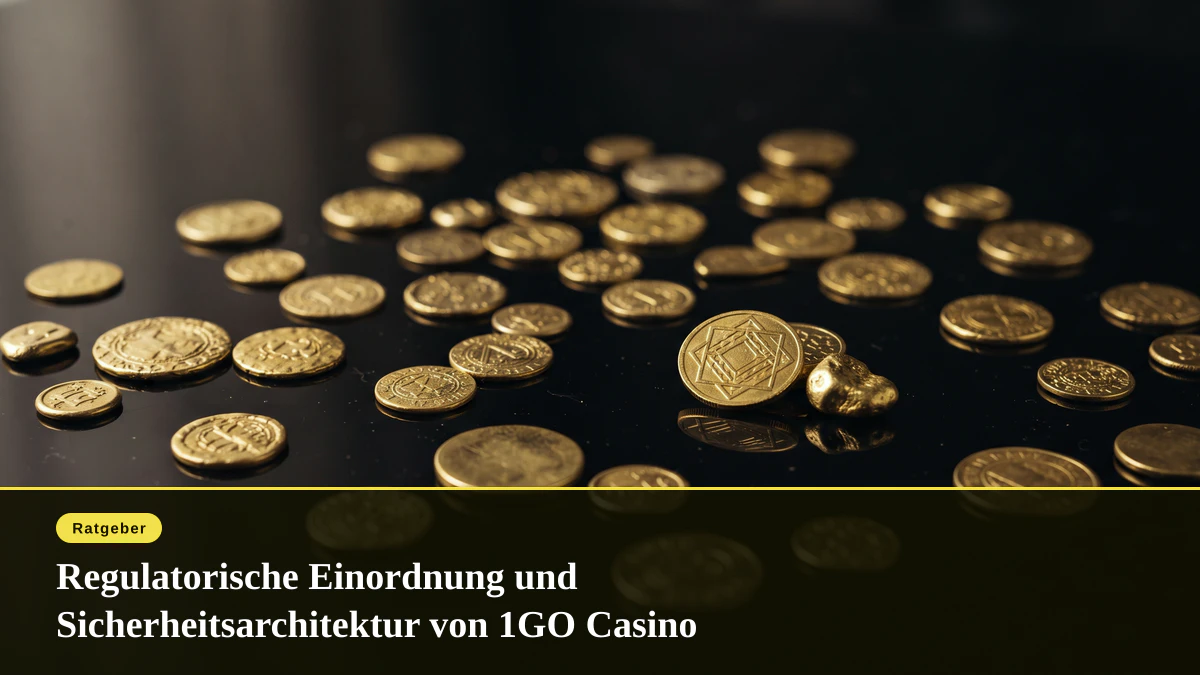 Regulatorische Einordnung und Sicherheitsarchitektur von 1GO Casino
