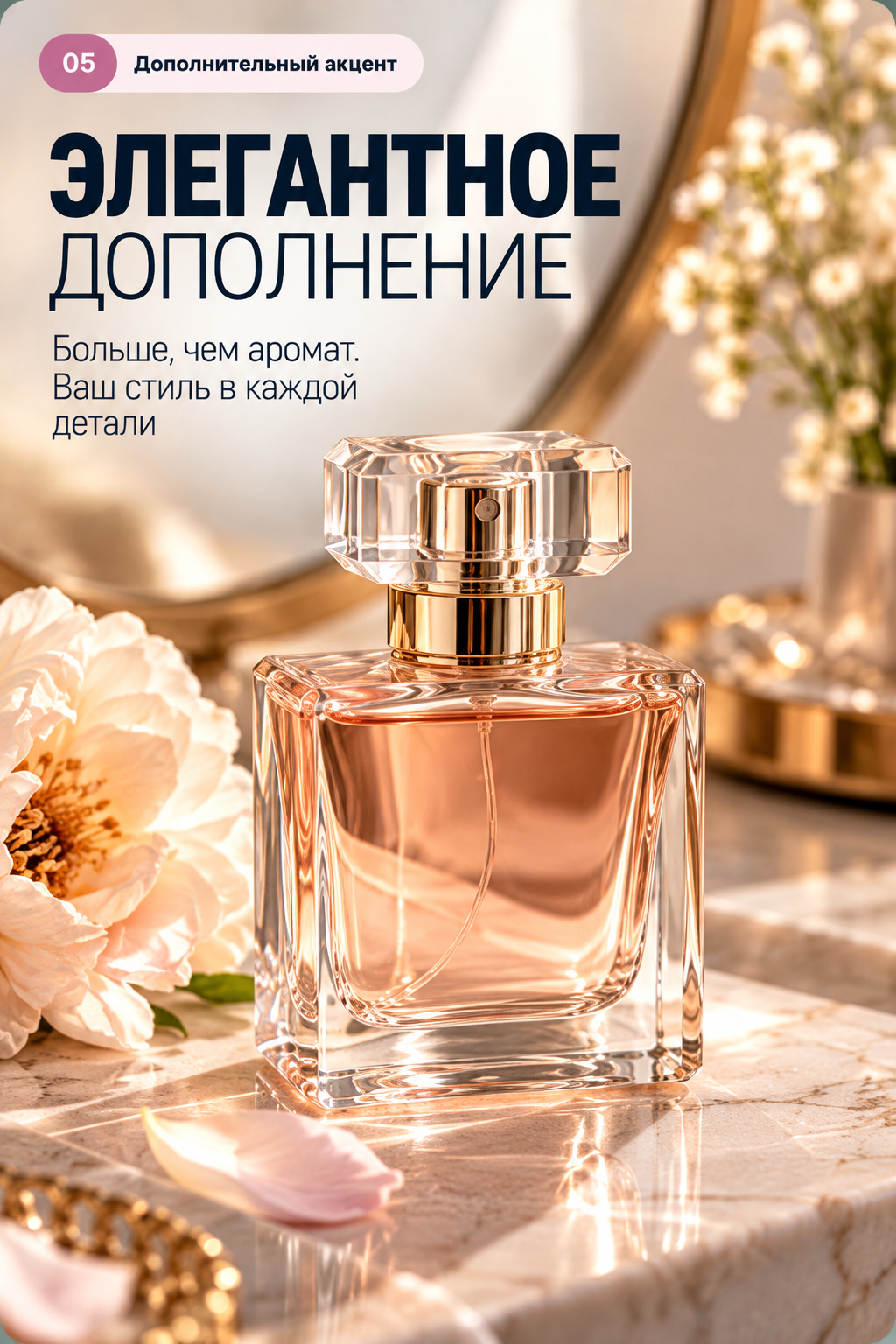 Пример карточки с дополнительным акцентом
