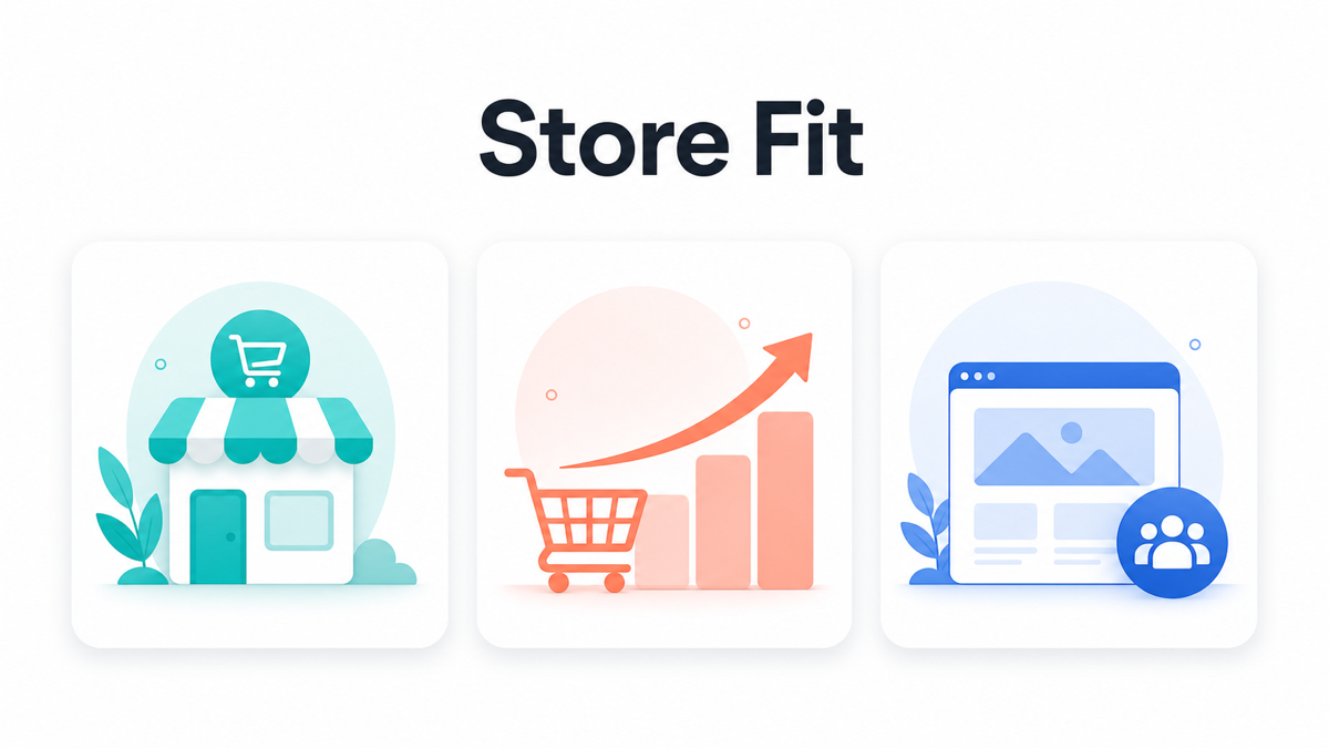 Store fit graphic for WooCommerce and managed WordPress hosting audiences