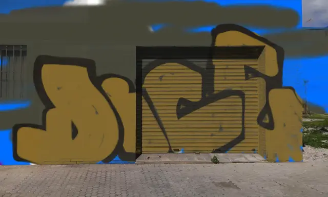 Graffiti artwork by alex