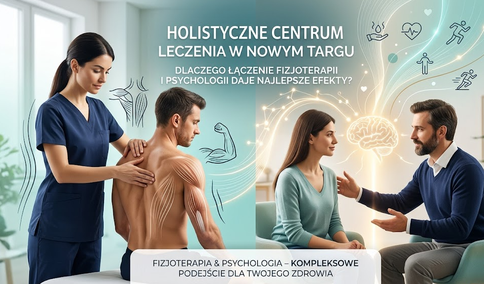 Holistyczne Centrum Leczenia w Nowym Targu: dlaczego łączenie fizjoterapii i psychologii daje najlepsze efekty?