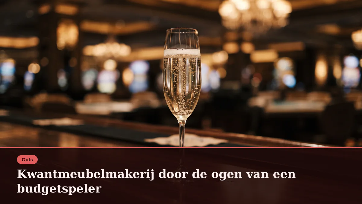 Kwantmeubelmakerij door de ogen van een budgetspeler