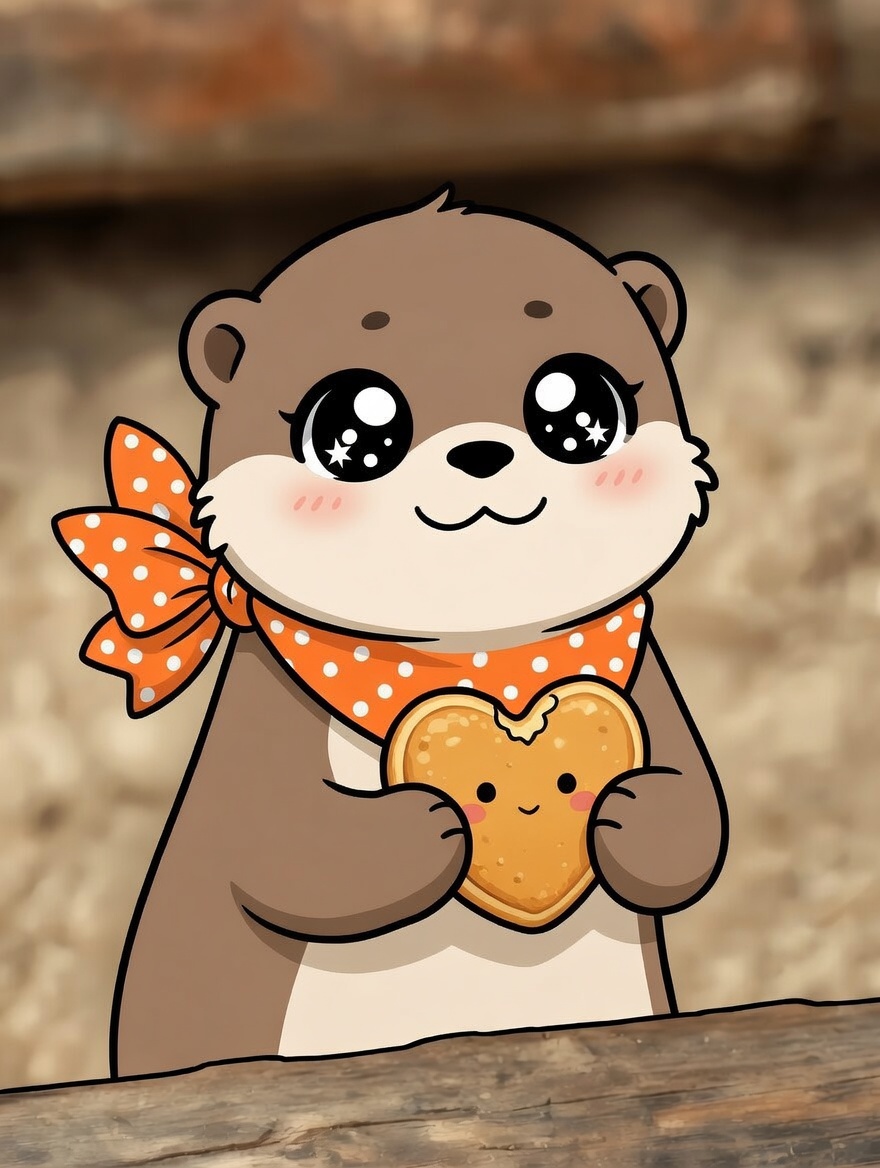 Super Cute Otto the Otter