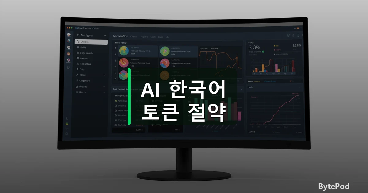 AI 한국어 토큰 절약