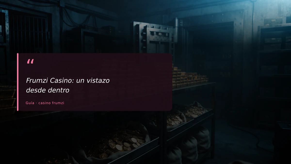 Frumzi Casino: un vistazo desde dentro