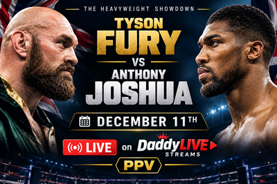 Watch Tyson Fury vs Anthony Joshua PPV 2026™ Live Streams | Tyson Fury vs Anthony Joshua LIVE | Tyson Fury vs Anthony Joshua December 11th Streams