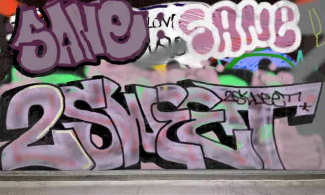 Graffiti artwork by bones