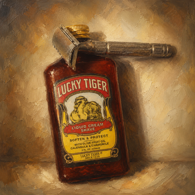Lucky Tiger Shave
