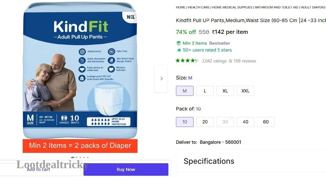 adult Diapers M – Just ₹142 | Limited Time Loot Offer adult Diapers M – Just ₹142 | Limited Time Loot Offer