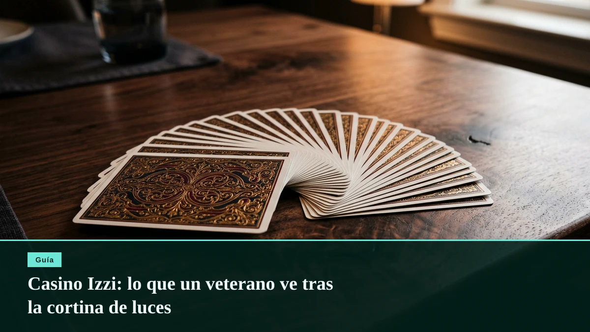 Casino Izzi: lo que un veterano ve tras la cortina de luces