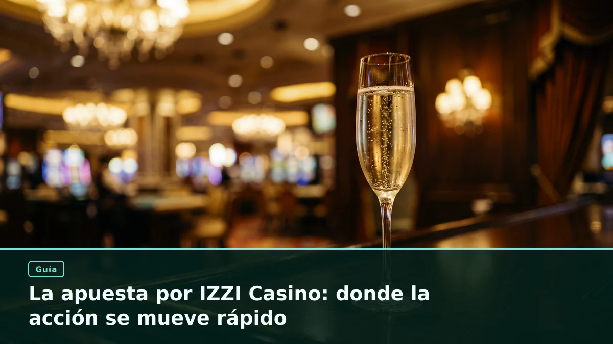 La apuesta por IZZI Casino: donde la acción se mueve rápido