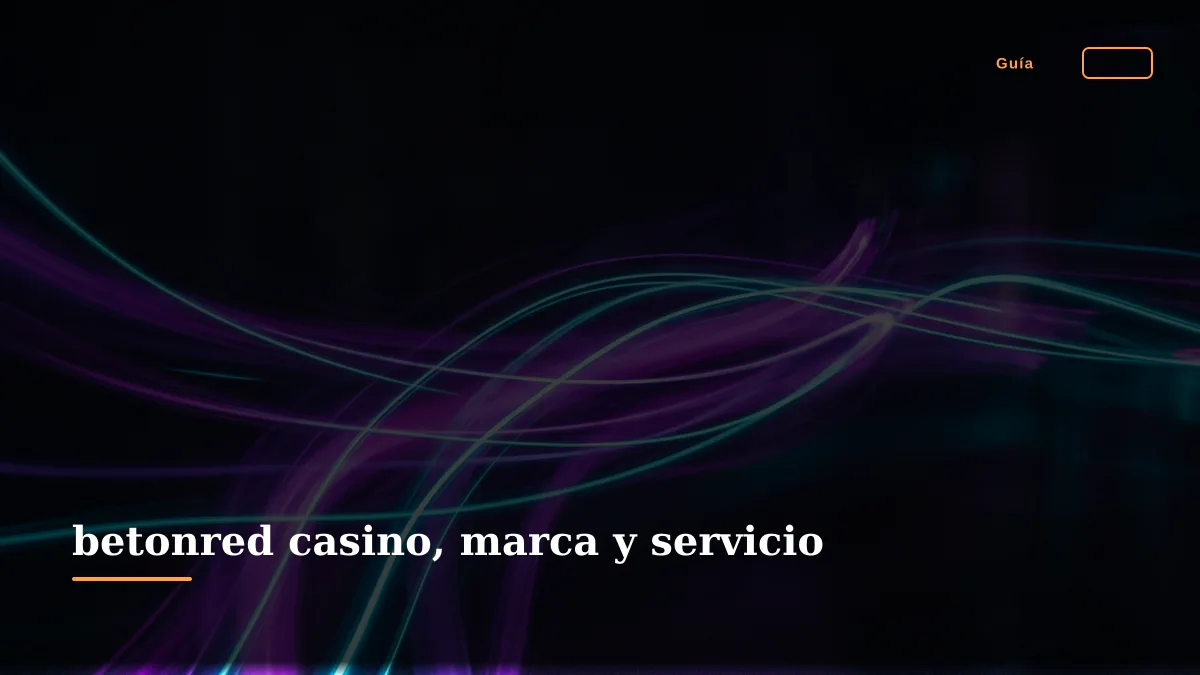 betonred casino, marca y servicio