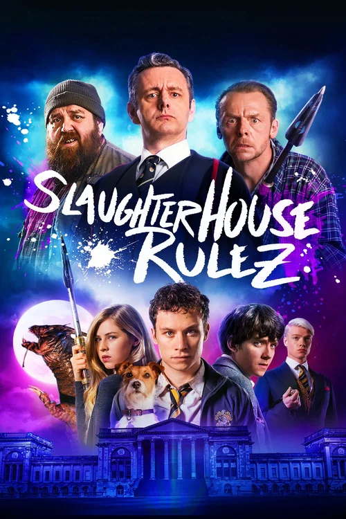 Rzeźnia - Slaughterhouse Rulez (2018) PL.DVDRip.XviD-NN / Lektor PL