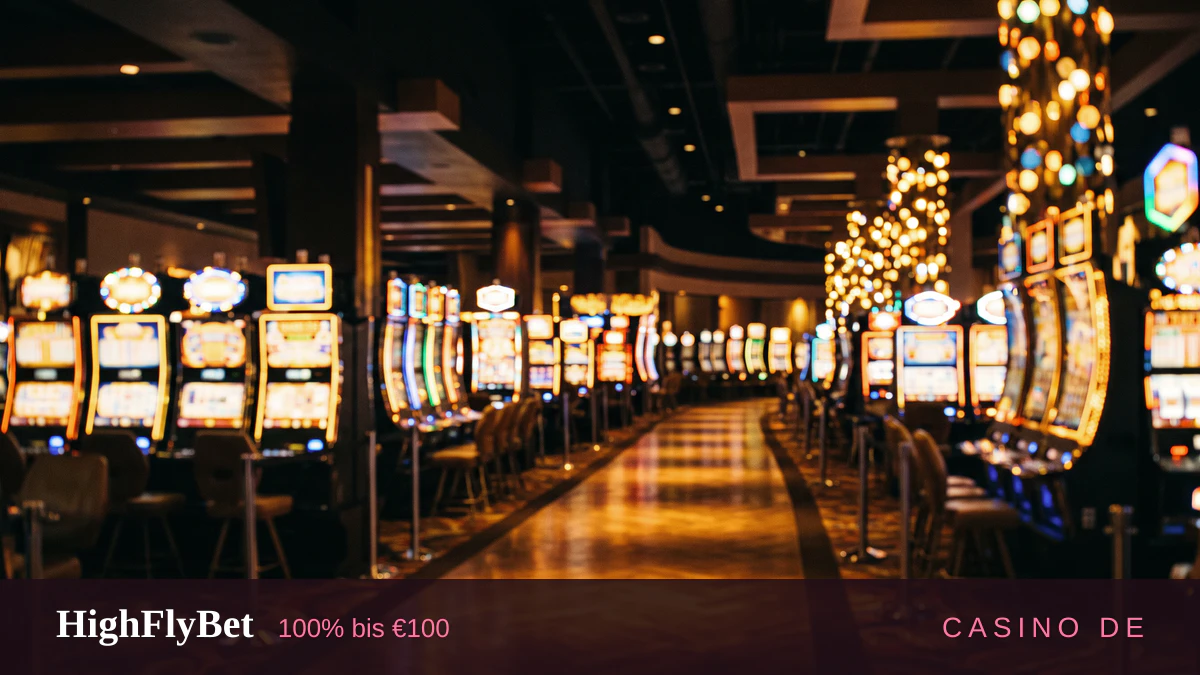 HighFlyBet Casino — Willkommensbonus 100% bis €100 + 190 FS, Zahlungen: Visa, Mastercard, Skrill, Neteller, Sofort
