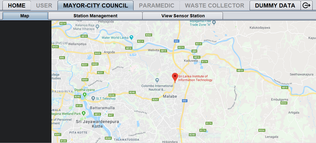 Mayor map