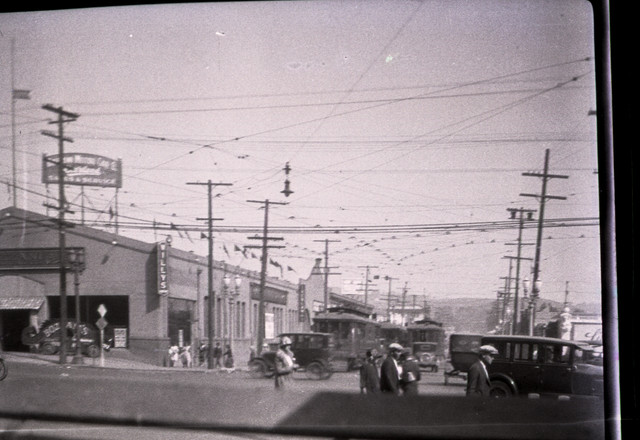 sunset and broadway 1925