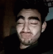 peace sign guy crying