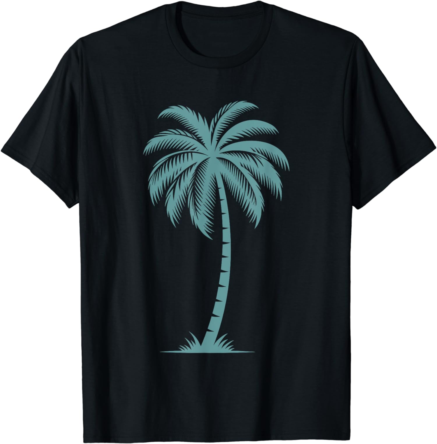 Women Men Palm Tree Hawaiian Beach Summer Tropical Unisex T-Shirt