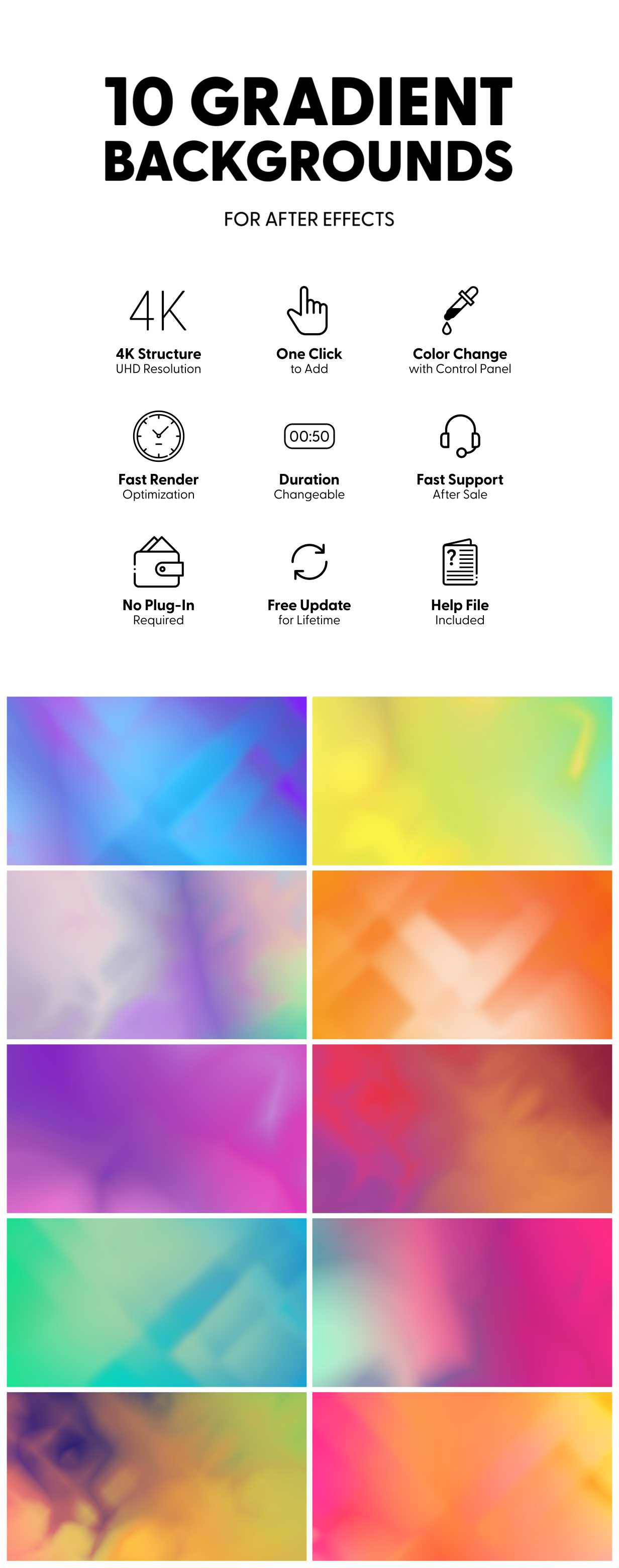 Gradient Backgrounds - 2