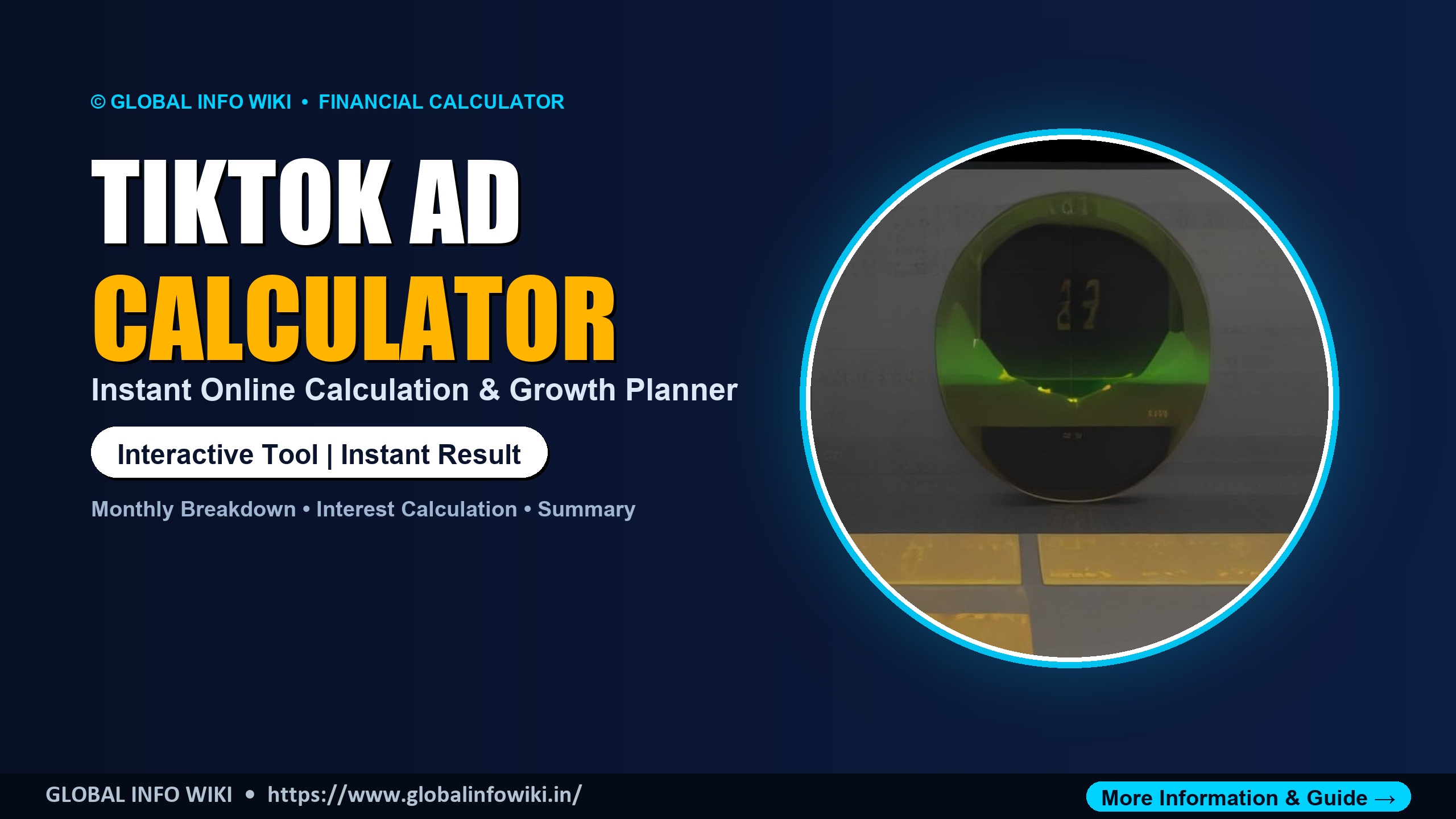 TikTok Ad Cost Calculator — Estimate CPM & CPC for TikTok Campaigns TikTok Ad Cost Calculator — Estimate CPM & CPC for TikTok Campaigns