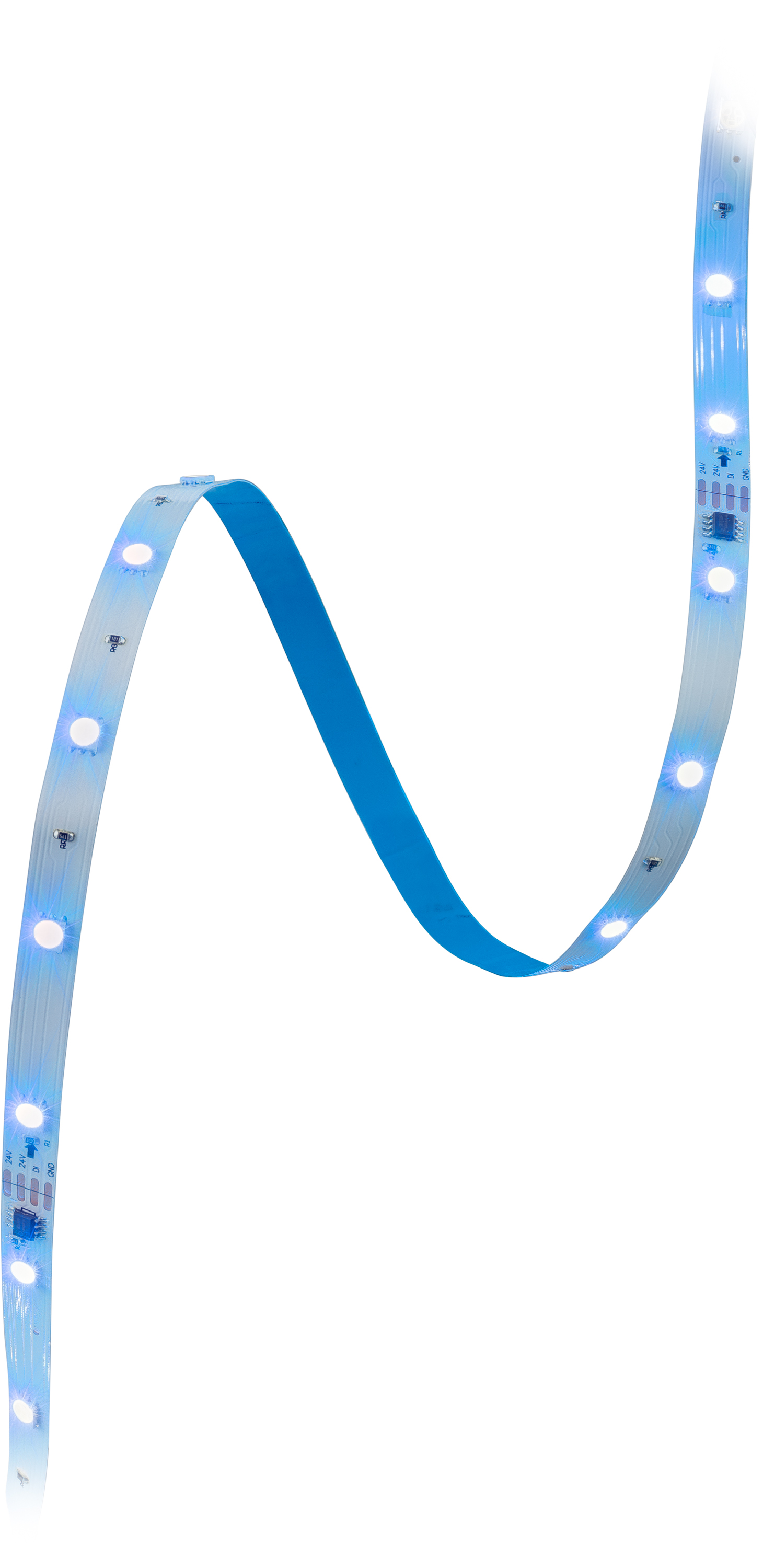 Enbrighten VIBE RGBIC LED lighting in a modern entertainment and gaming space