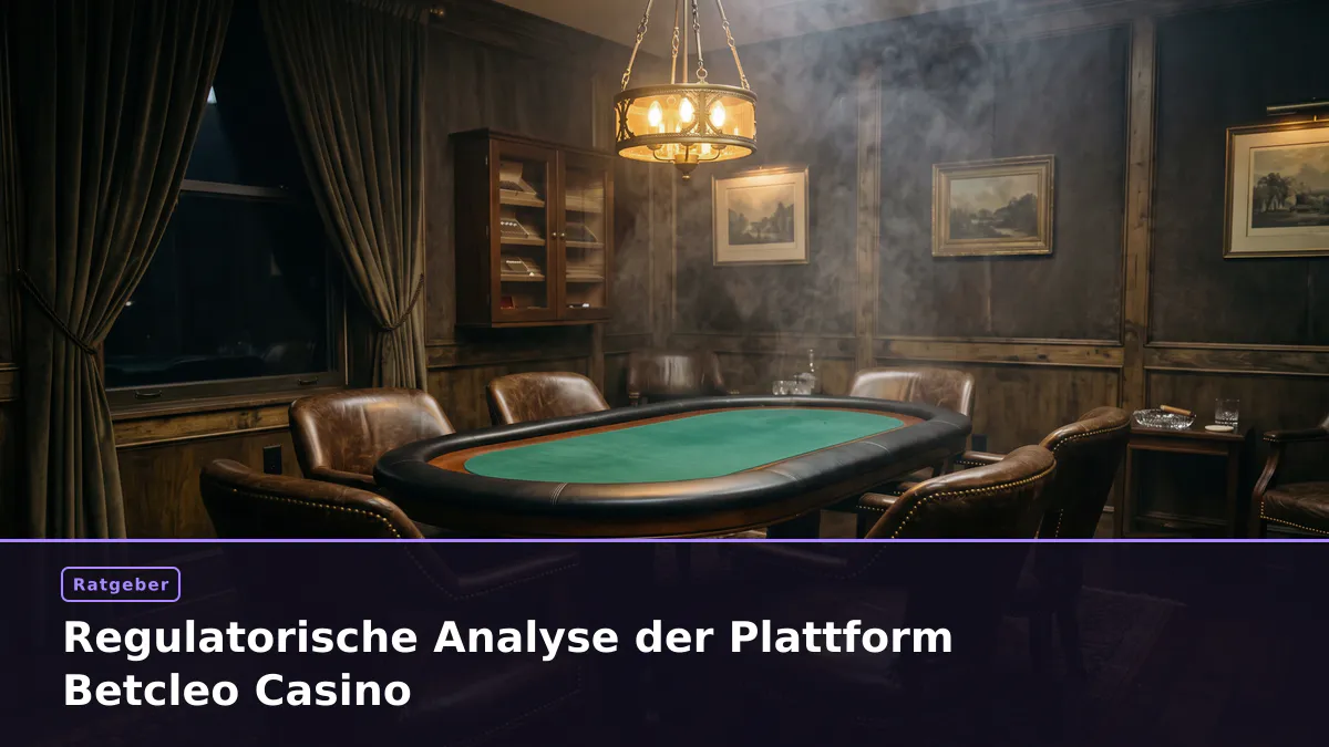 Regulatorische Analyse der Plattform Betcleo Casino