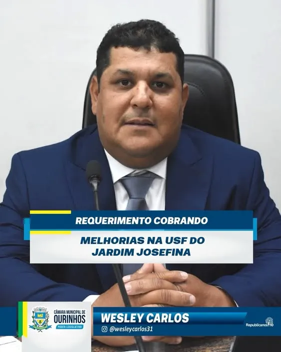 Vereador Wesley Carlos