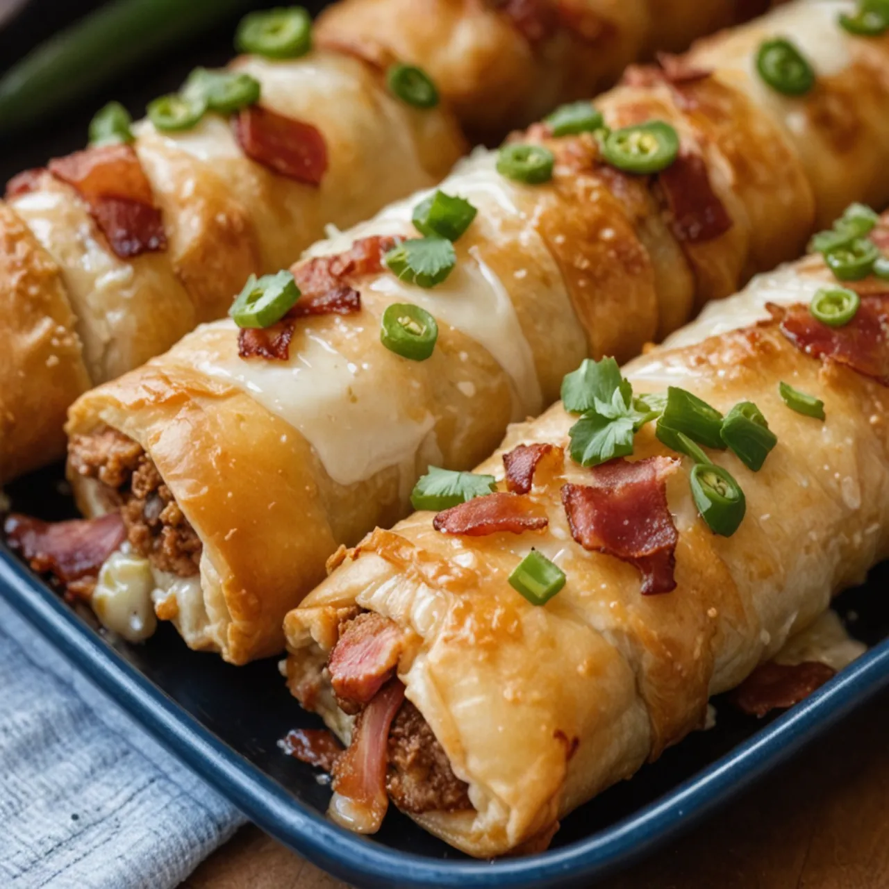 Ultimate Bacon Jalapeño Popper Eggrolls: Irresistible & Easy