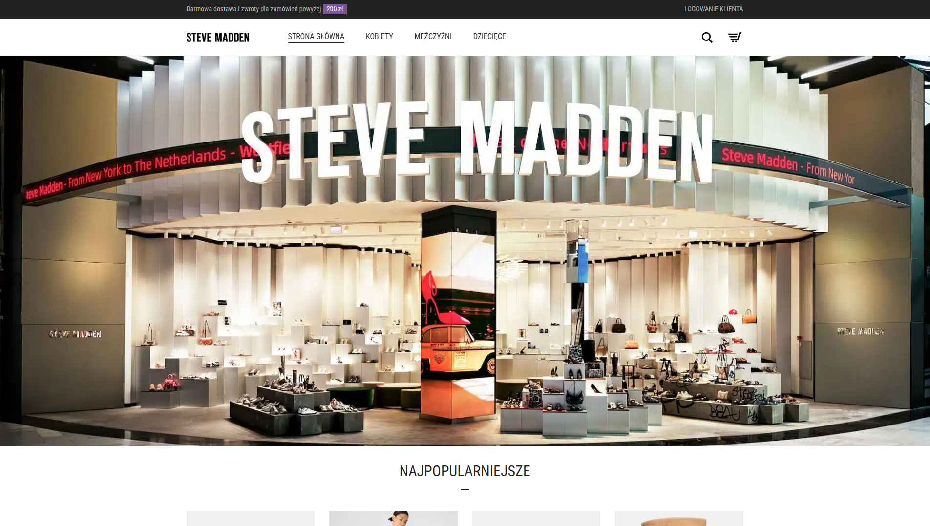 Stored capture of steve-madden.pl