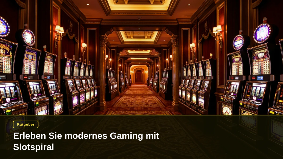 Erleben Sie modernes Gaming mit Slotspiral